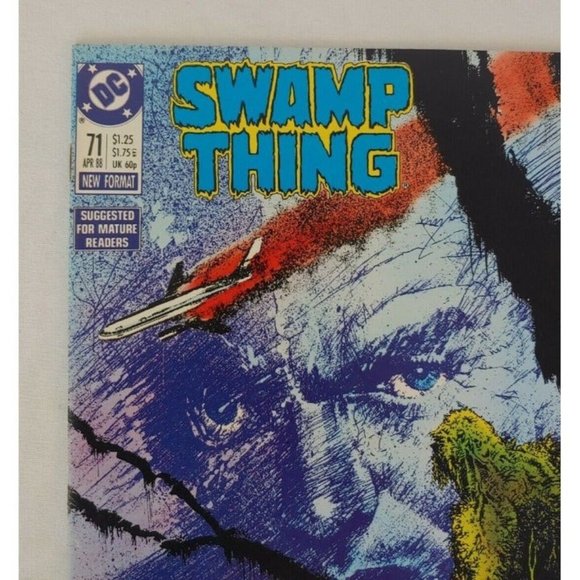DC Comics Swamp Thing Issues #70 and #71, 1988 New Format By Rick Veitch - Picture 6 of 10
